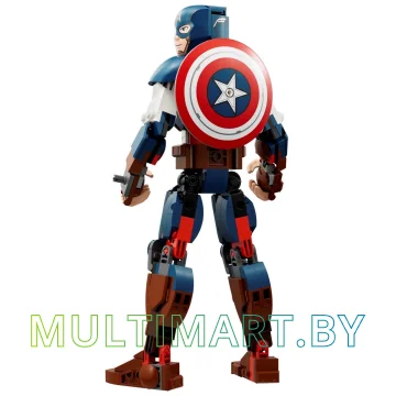 Конструктор LEGO Marvel 76258 Сборная фигурка Капитана Америки картинка 3